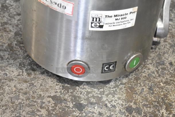Santos Stainless Steel Countertop Juicer. 220-240 Volts, 1 Phase. - Image 3 of 10