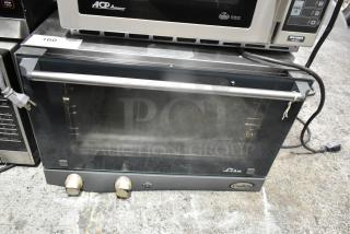2016 Cadco Unox Lisa XAF013 stainless steel countertop convection oven, electric, 120V, good condition, visible branding.