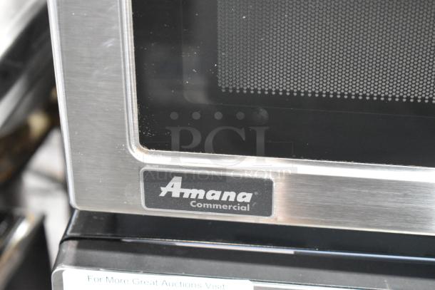2021 Amana RCS10TS Metal Countertop Microwave Oven. 120 Volts, 1 Phase. - Image 2 of 5