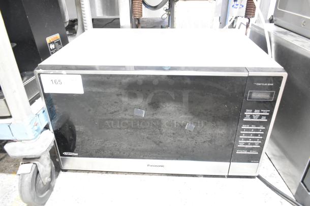 Panasonic Metal Countertop Microwave Oven. Door Does Not Open. 120 Volts, 1 Phase. - Image 1 of 5