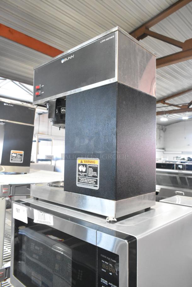 2022 Bunn VPR Stainless Steel Commercial 2 Burner Coffee Machine w/ Poly Brew Basket. 120 Volts, 1 Phase. - Image 3 of 7