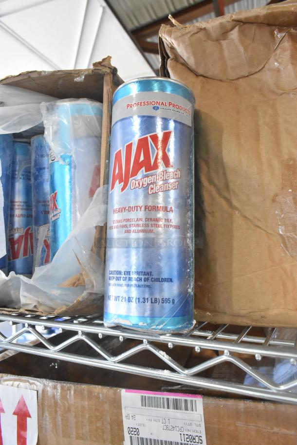 ALL ONE MONEY! Tier Lot of Various Items Including Diversey Grill Cleaner, Ajax Oxygen Bleach Cleanser and Swiffer Pads - Image 2 of 9