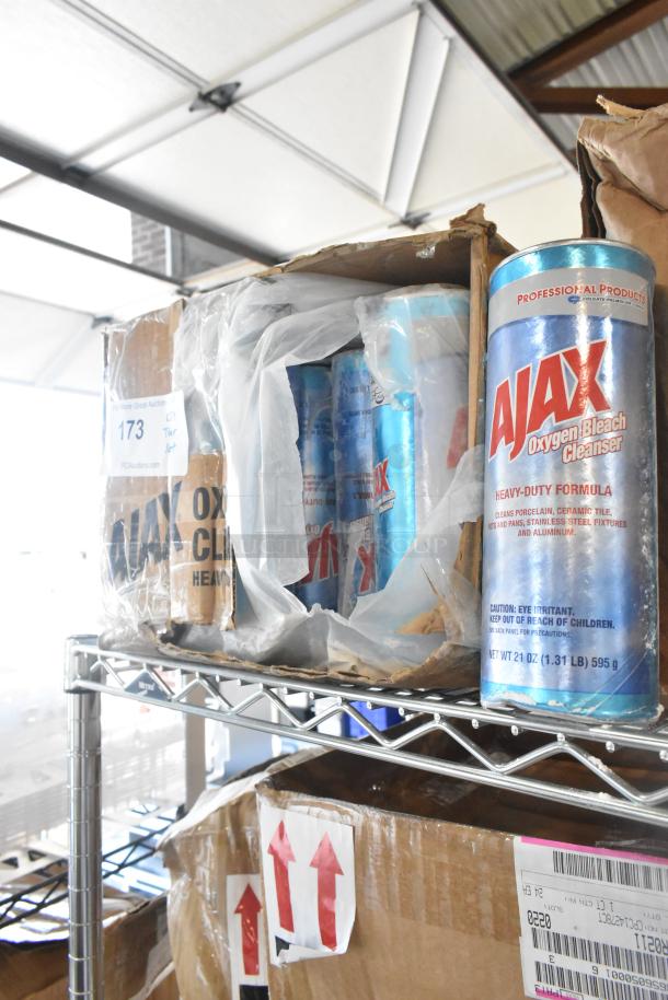 ALL ONE MONEY! Tier Lot of Various Items Including Diversey Grill Cleaner, Ajax Oxygen Bleach Cleanser and Swiffer Pads - Image 3 of 9