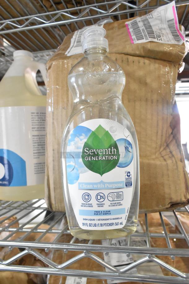 ALL ONE MONEY! Tier Lot of Various Items Including Boardwalk Hand Soap, Ajax Oxygen Bleach Cleanser and Seventh Generation Soap - Image 5 of 7