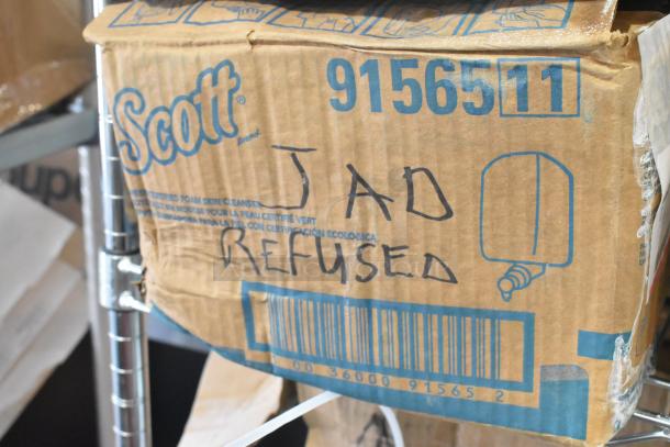 ALL ONE MONEY! Tier Lot of Various Items Including Scott Hygienic Bath Tissue Dispenser, Gojo Foam Handwash, Salt Shakers - Image 2 of 10
