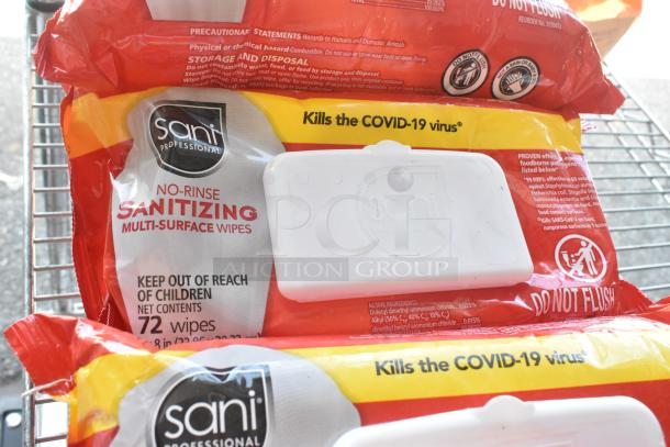 ALL ONE MONEY! Tier Lot of Various Items Including Boardwalk Foam Handwash and Sani Sanitizing Wipes. - Image 3 of 4