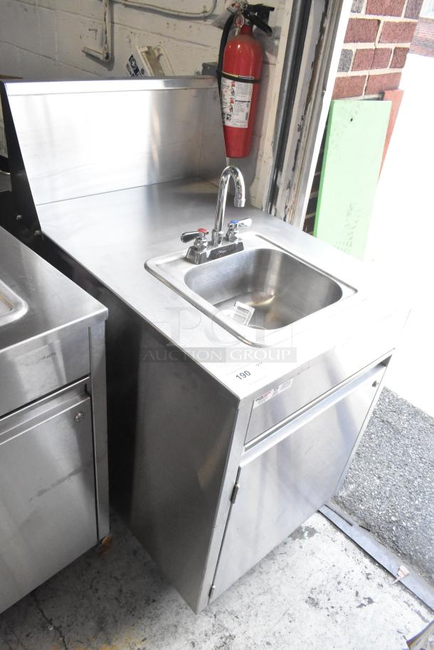 QualServ Stainless Steel Commercial Portable Sink. - Image 2 of 8