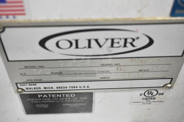 Oliver 732-N Metal Commercial Countertop Bread Loaf Slicer. 115 Volts, 1 Phase. - Image 6 of 7