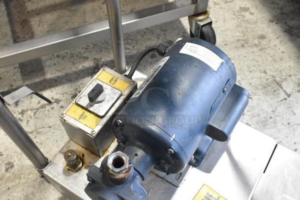 Frontline 10SS Stainless Steel Commercial Oil Filtration System on Commercial Casters. - Image 3 of 5