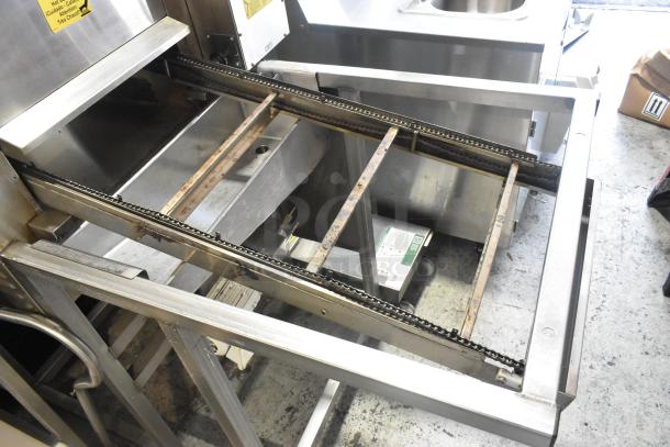 Belshaw Adamatic TG50 Stainless Steel Commercial Floor Style Thermoglaze Icing Machine on Commercial Casters. 208 Volts, 1 Phase. - Image 3 of 8