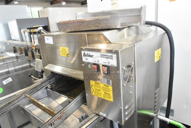 Belshaw Adamatic TG50 Stainless Steel Commercial Floor Style Thermoglaze Icing Machine on Commercial Casters. 208 Volts, 1 Phase. - Image 4 of 8