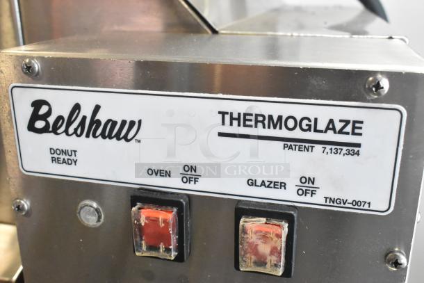 Belshaw Adamatic TG50 Stainless Steel Commercial Floor Style Thermoglaze Icing Machine on Commercial Casters. 208 Volts, 1 Phase. - Image 5 of 8
