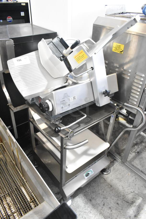 Bizerba GSP HD Stainless Steel Commercial Countertop Meat Slicer on Equipment Stand. 115 Volts, 1 Phase. - Image 2 of 8