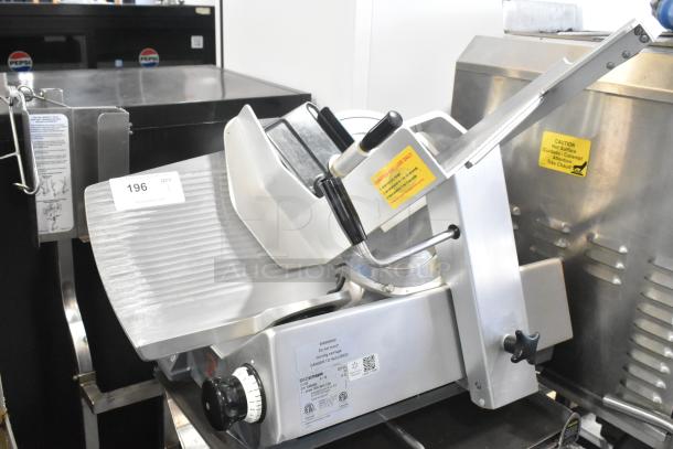 Bizerba GSP HD Stainless Steel Commercial Countertop Meat Slicer on Equipment Stand. 115 Volts, 1 Phase. - Image 3 of 8