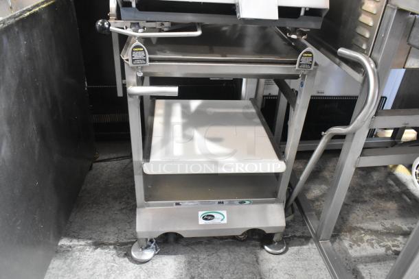 Bizerba GSP HD Stainless Steel Commercial Countertop Meat Slicer on Equipment Stand. 115 Volts, 1 Phase. - Image 4 of 8