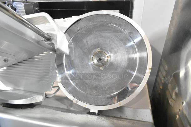 Bizerba GSP HD Stainless Steel Commercial Countertop Meat Slicer on Equipment Stand. 115 Volts, 1 Phase. - Image 5 of 8