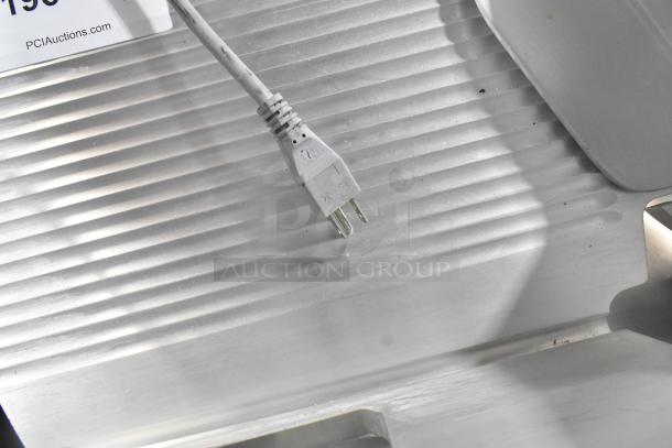 Bizerba GSP HD Stainless Steel Commercial Countertop Meat Slicer on Equipment Stand. 115 Volts, 1 Phase. - Image 8 of 8