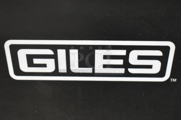 Giles EOF-24 Stainless Steel Commercial Electric Powered 3 Bay Deep Fat Fryer w/ Dumping Station on Commercial Casters. 480 Volts. - Image 3 of 19