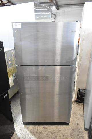 BRAND NEW SCRATCH AND DENT! 2024 Whirlpool WRT311FZDM05 Stainless Steel Cooler w/ Freezer. 115 Volts, 1 Phase. - Item #1193300
