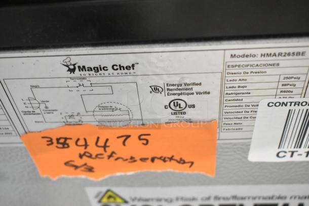 Magic Chef HMAR265BE Mini Cooler. 115 Volts, 1 Phase. - Image 7 of 8