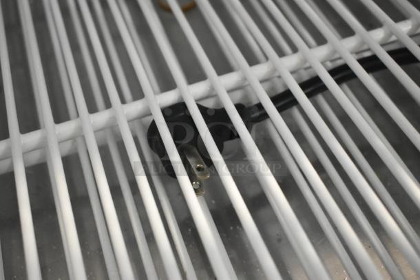 2021 True TSCI-600R-G-PH Metal Commercial Single Door Reach In Cooler Merchandiser w/ Poly Coated Racks. 115 Volts, 1 Phase. - Image 8 of 8
