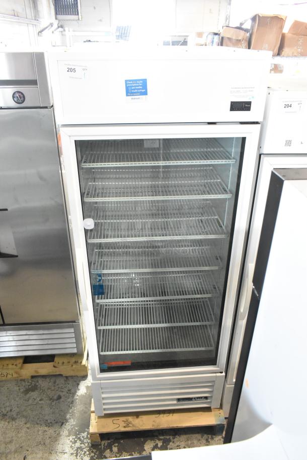 2021 True TSCI-600R-G-PH Metal Commercial Single Door Reach In Cooler Merchandiser w/ Poly Coated Racks. 115 Volts, 1 Phase. - Image 1 of 8