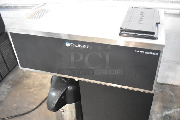 2019 Bunn VPR-APS Stainless Steel Commercial 2 Burner Coffee Machine w/ Air Pot. 120 Volts, 1 Phase. - Image 4 of 7