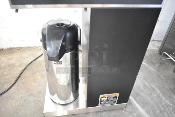 2019 Bunn VPR-APS Stainless Steel Commercial 2 Burner Coffee Machine w/ Air Pot. 120 Volts, 1 Phase. - Image 5 of 7