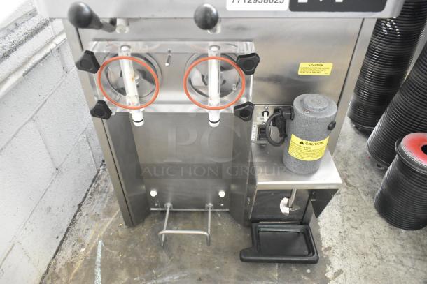 2020 Stoelting SF121-38I2 Stainless Steel Commercial Countertop Air Cooled 2 Flavor w/ Twist Soft Serve Ice Cream Machine. 208-240 Volts, 1 Phase. - Image 7 of 8