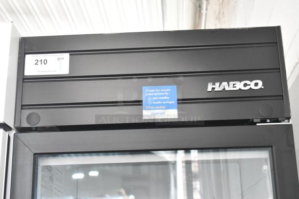 2019 Habco SE18 Metal Commercial Single Door Reach In Cooler Merchandiser. 115 Volts, 1 Phase. - Image 2 of 5