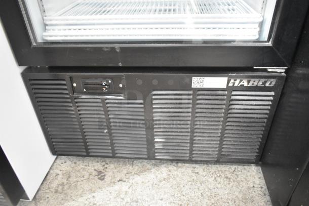 Habco SE12 Metal Commercial Single Door Reach In Cooler Merchandiser w/ Poly Coated Racks. 115 Volts, 1 Phase. - Image 2 of 5
