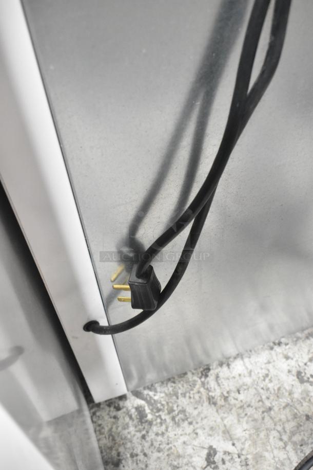 2019 Habco SE18 Metal Commercial Single Door Reach In Cooler Merchandiser w/ Poly Coated Racks. 115 Volts, 1 Phase. - Image 7 of 7