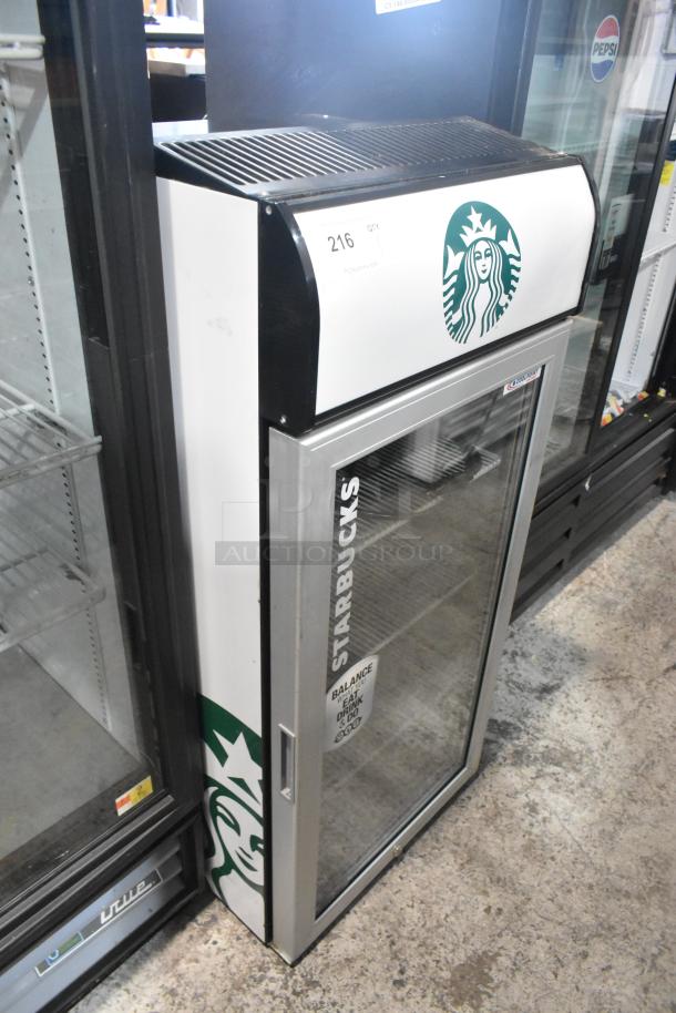 CTB120 Metal Commercial Single Door Reach In Cooler Merchandiser w/ Poly Coated Racks. 115 Volts, 1 Phase. - Image 2 of 7