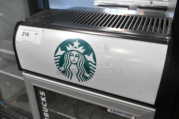 CTB120 Metal Commercial Single Door Reach In Cooler Merchandiser w/ Poly Coated Racks. 115 Volts, 1 Phase. - Image 4 of 7