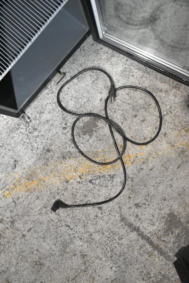 CTB120 Metal Commercial Single Door Reach In Cooler Merchandiser w/ Poly Coated Racks. 115 Volts, 1 Phase. - Image 6 of 7