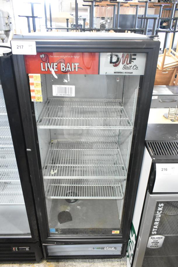 2016 True GDM-12-HC-LD Metal Commercial Single Door Reach In Cooler Merchandiser w/ Poly Coated Racks. 115 Volts, 1 Phase. - Image 1 of 7