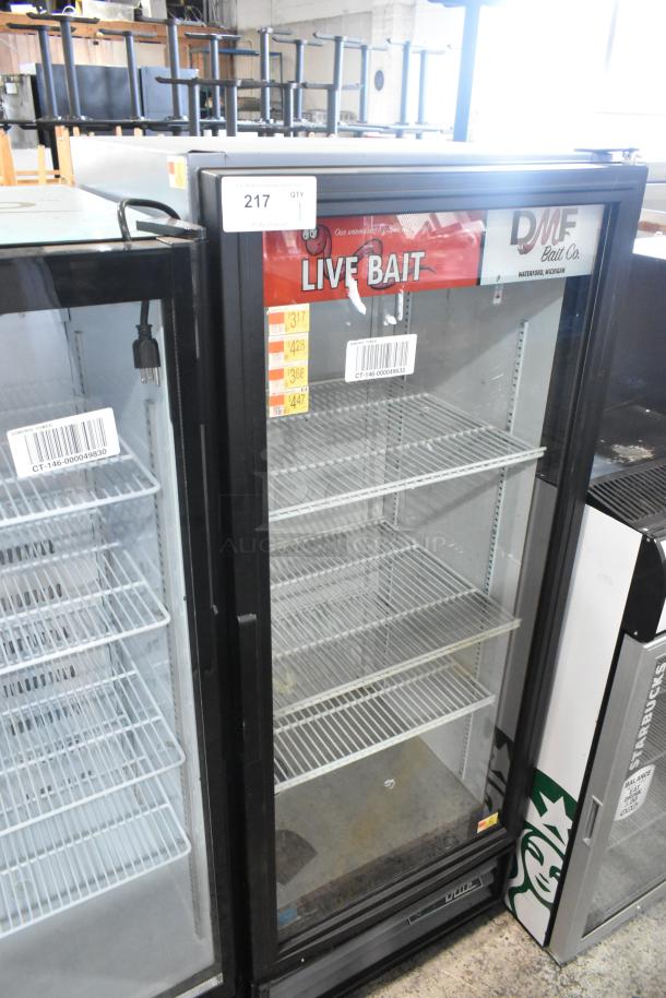 2016 True GDM-12-HC-LD Metal Commercial Single Door Reach In Cooler Merchandiser w/ Poly Coated Racks. 115 Volts, 1 Phase. - Image 2 of 7
