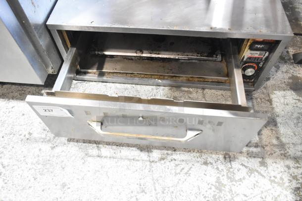 Hatco Stainless Steel Commercial Single Drawer Warming Drawer. 120 Volts, 1 Phase. - Image 4 of 6