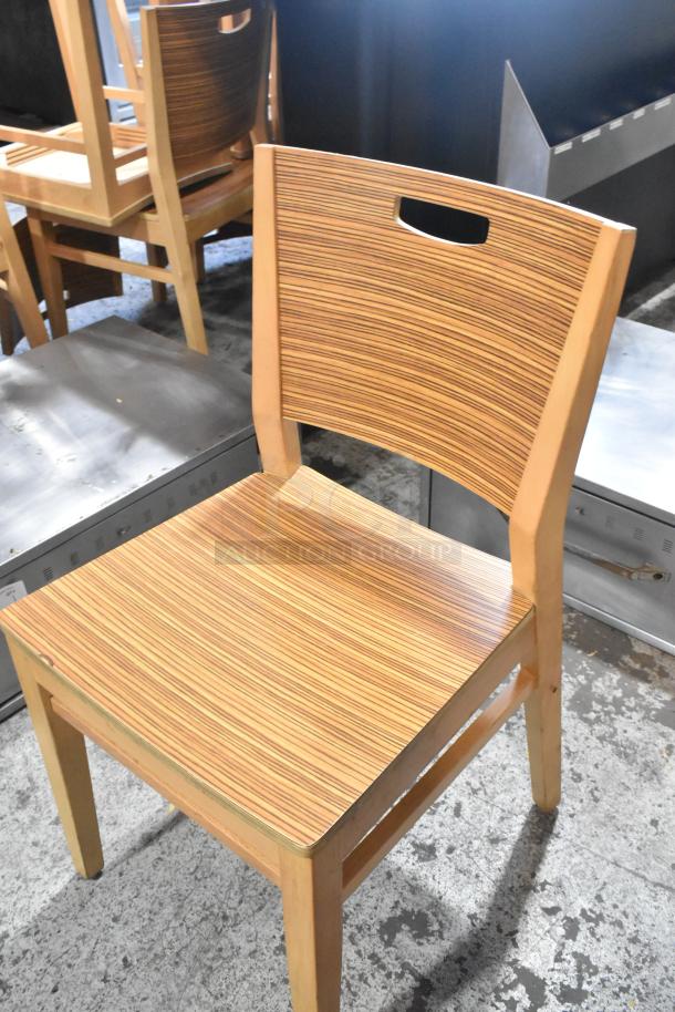 26 Wood Pattern Dining Height Chair. 26 Times Your Bid! - Image 3 of 6