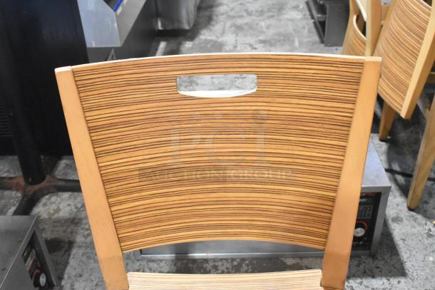 26 Wood Pattern Dining Height Chair. 26 Times Your Bid! - Image 4 of 6