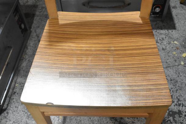 26 Wood Pattern Dining Height Chair. 26 Times Your Bid! - Image 5 of 6