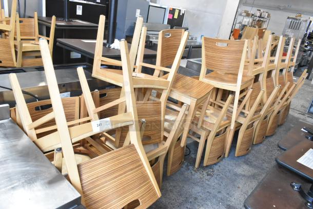 26 Wood Pattern Dining Height Chair. 26 Times Your Bid! - Image 6 of 6