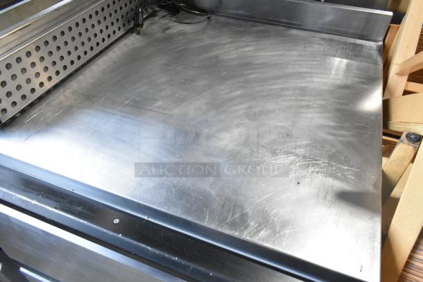Silver King SKF72D Stainless Steel Commercial Freezer Prep Table w/ 5 Drawers. 115 Volts, 1 Phase. - Image 2 of 5