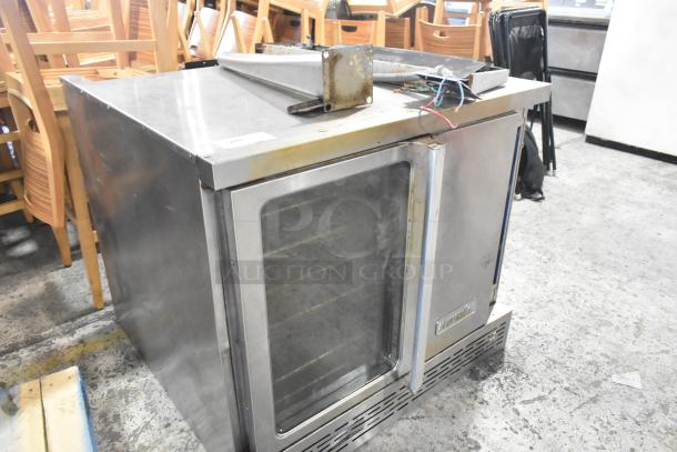Imperial Stainless Steel Commercial Electric Powered Full Size Convection Oven w/ View Through Door, Solid Door, Metal Oven Racks. - Image 2 of 9