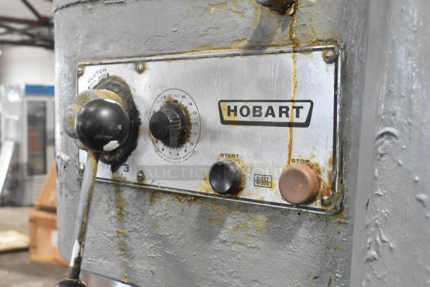 Hobart Metal Commercial Floor Style Planetary Dough Mixer. - Image 3 of 6