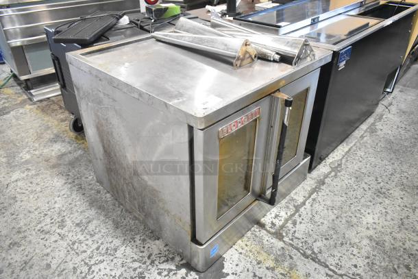 2018 Blodgett BDO-100-G-ES Stainless Steel Commercial Natural Gas Powered Full Size Convection Oven w/ View Through Doors, Thermostatic Controls and Metal Legs. - Image 2 of 9