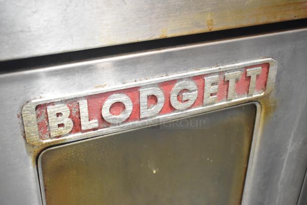 2018 Blodgett BDO-100-G-ES Stainless Steel Commercial Natural Gas Powered Full Size Convection Oven w/ View Through Doors, Thermostatic Controls and Metal Legs. - Image 3 of 9