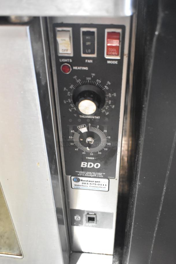 2018 Blodgett BDO-100-G-ES Stainless Steel Commercial Natural Gas Powered Full Size Convection Oven w/ View Through Doors, Thermostatic Controls and Metal Legs. - Image 5 of 9