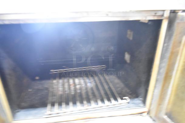 2018 Blodgett BDO-100-G-ES Stainless Steel Commercial Natural Gas Powered Full Size Convection Oven w/ View Through Doors, Thermostatic Controls and Metal Legs. - Image 6 of 9
