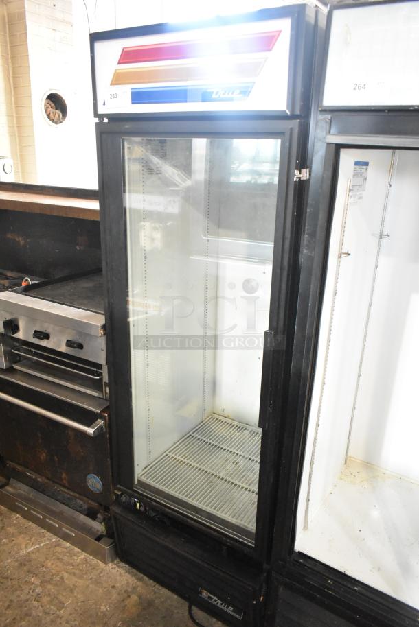 True GDM-23 Metal Commercial Single Door Reach In Cooler Merchandiser w/ Poly Coated Racks. 115 Volts, 1 Phase. - Image 1 of 7